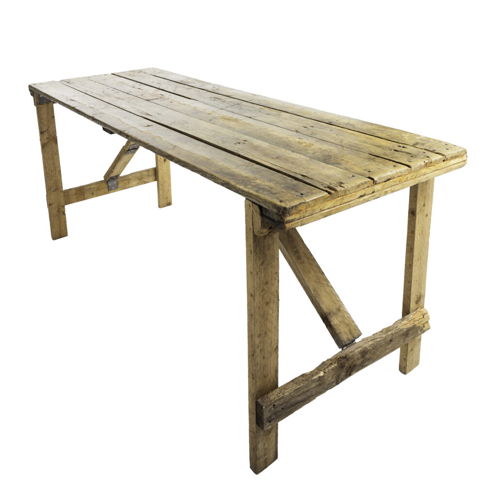 Standard Rustic Trestle Table